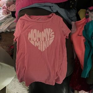 Carter's Pink Heart Graphic Tee